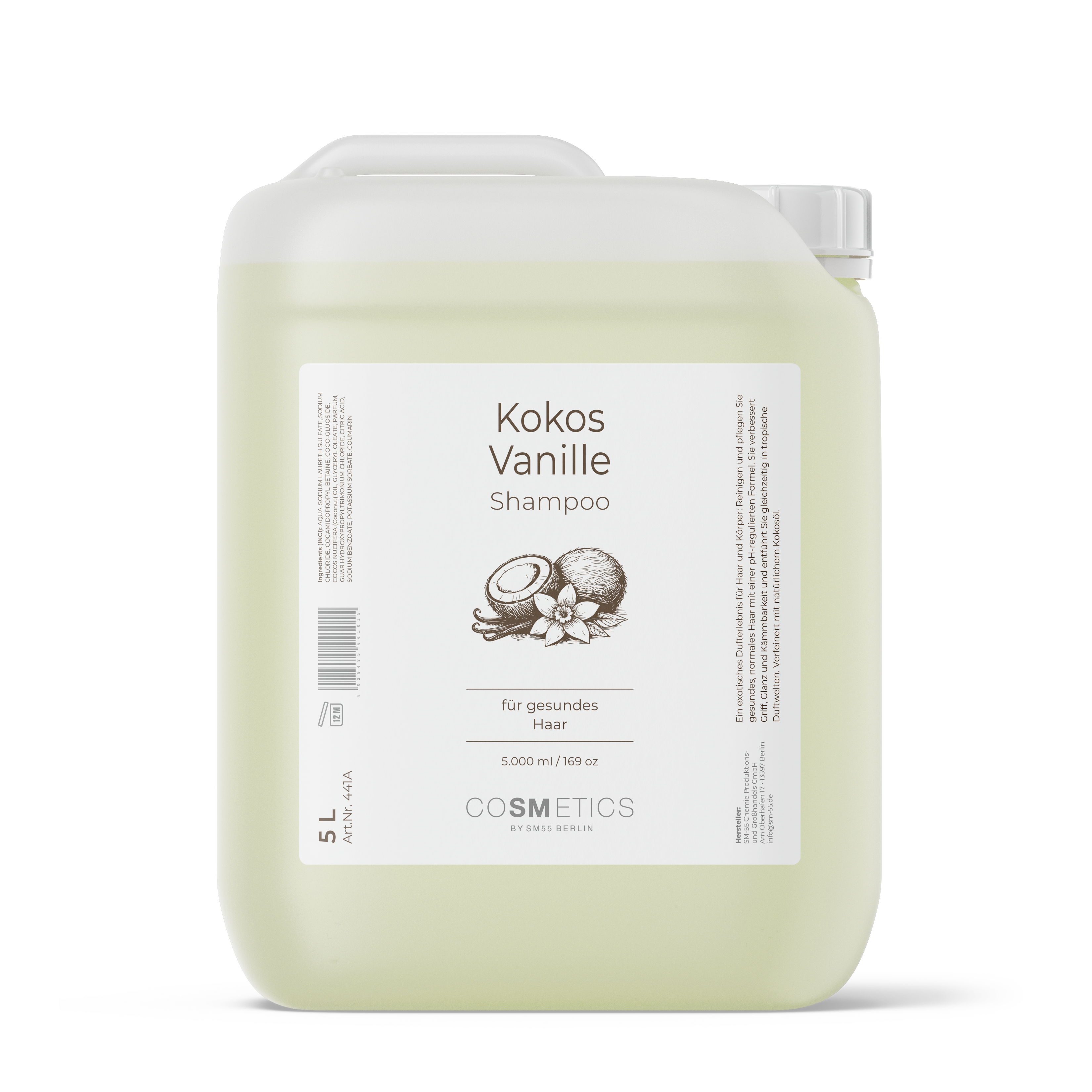 Kokos Vanille Shampoo 5L