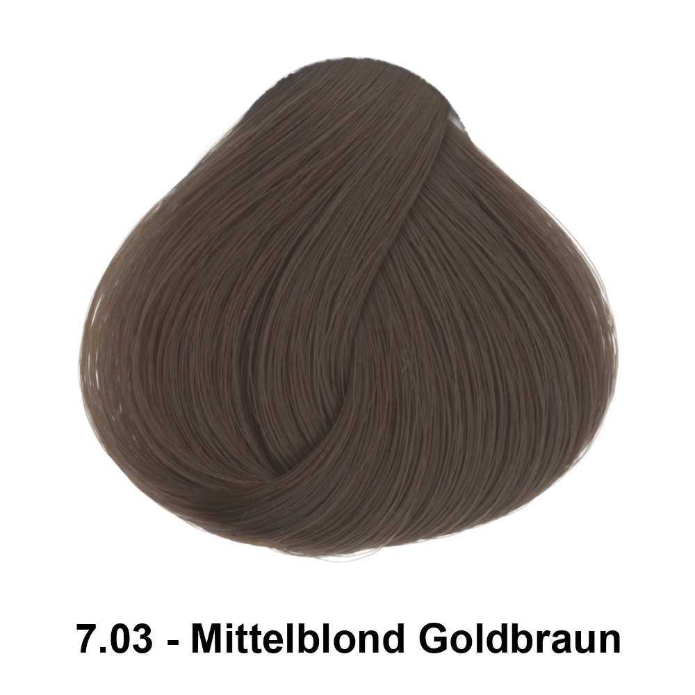 7.03 Mittelblond Goldbraun