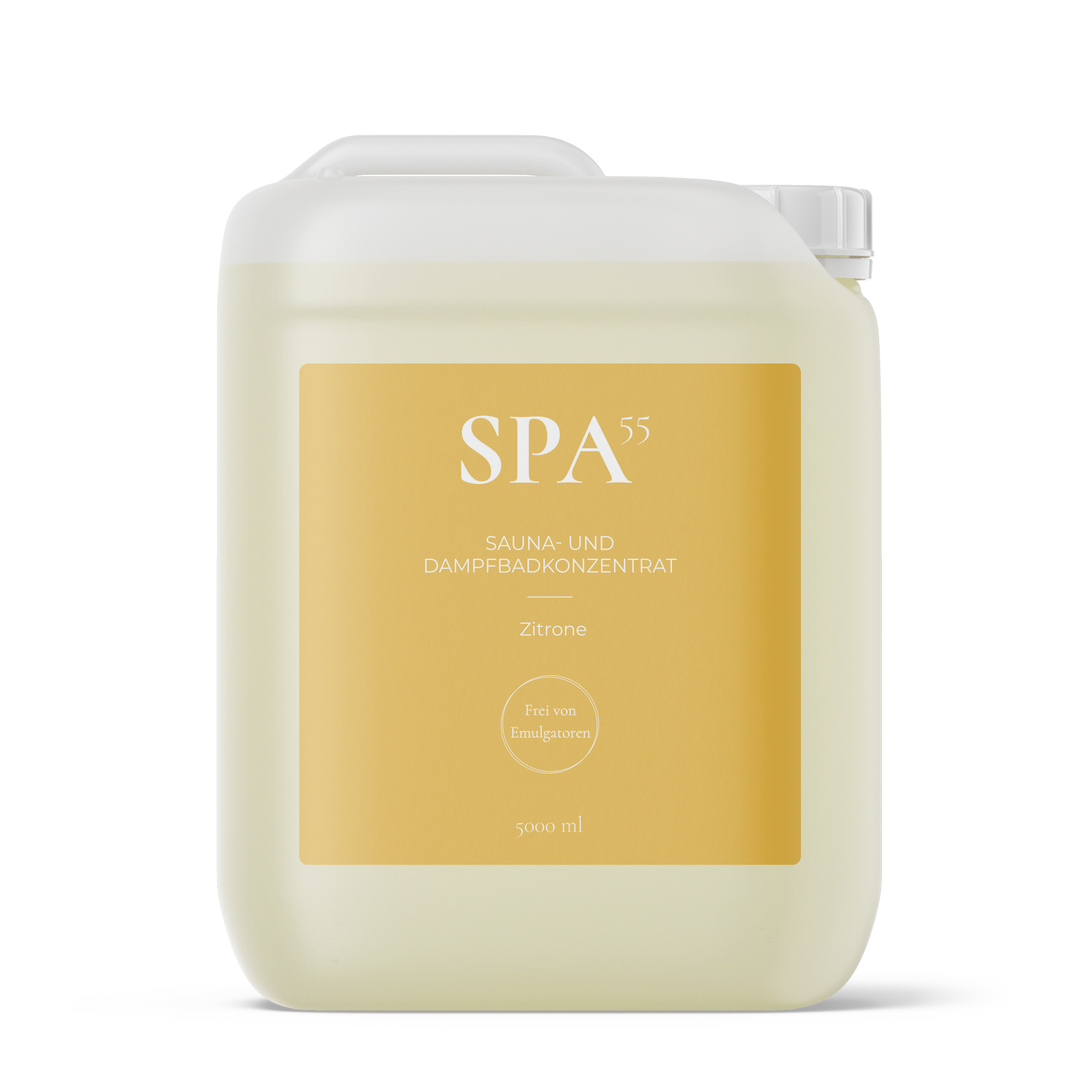 SPA55 Sauna-Dampfbad Konzentrat Zitrone 5L