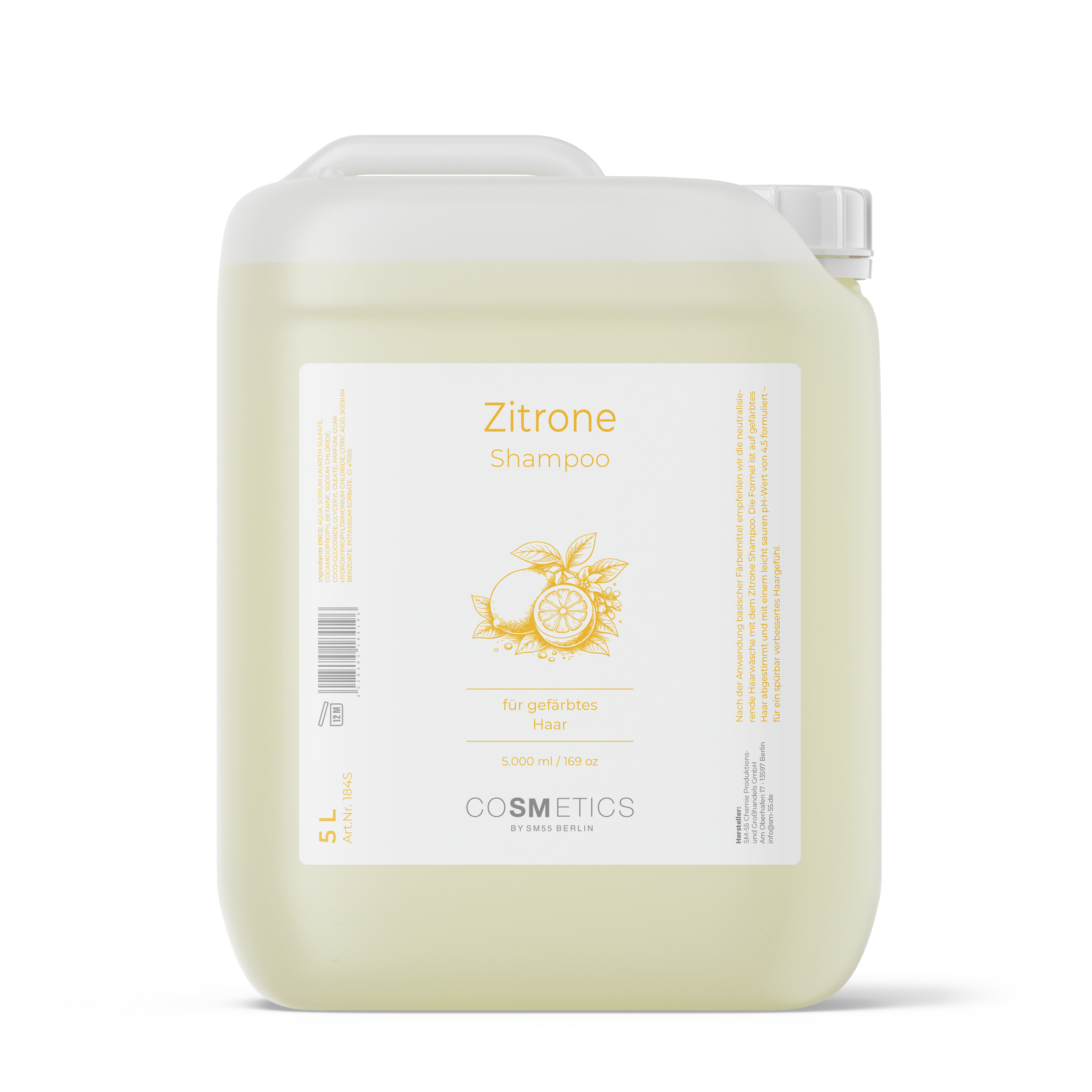 Zitrone Shampoo 5L