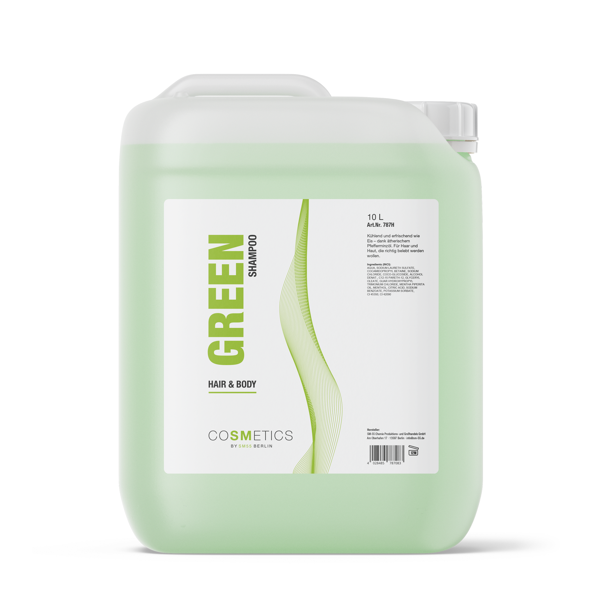 Green Hair&Body Shampoo 10 L