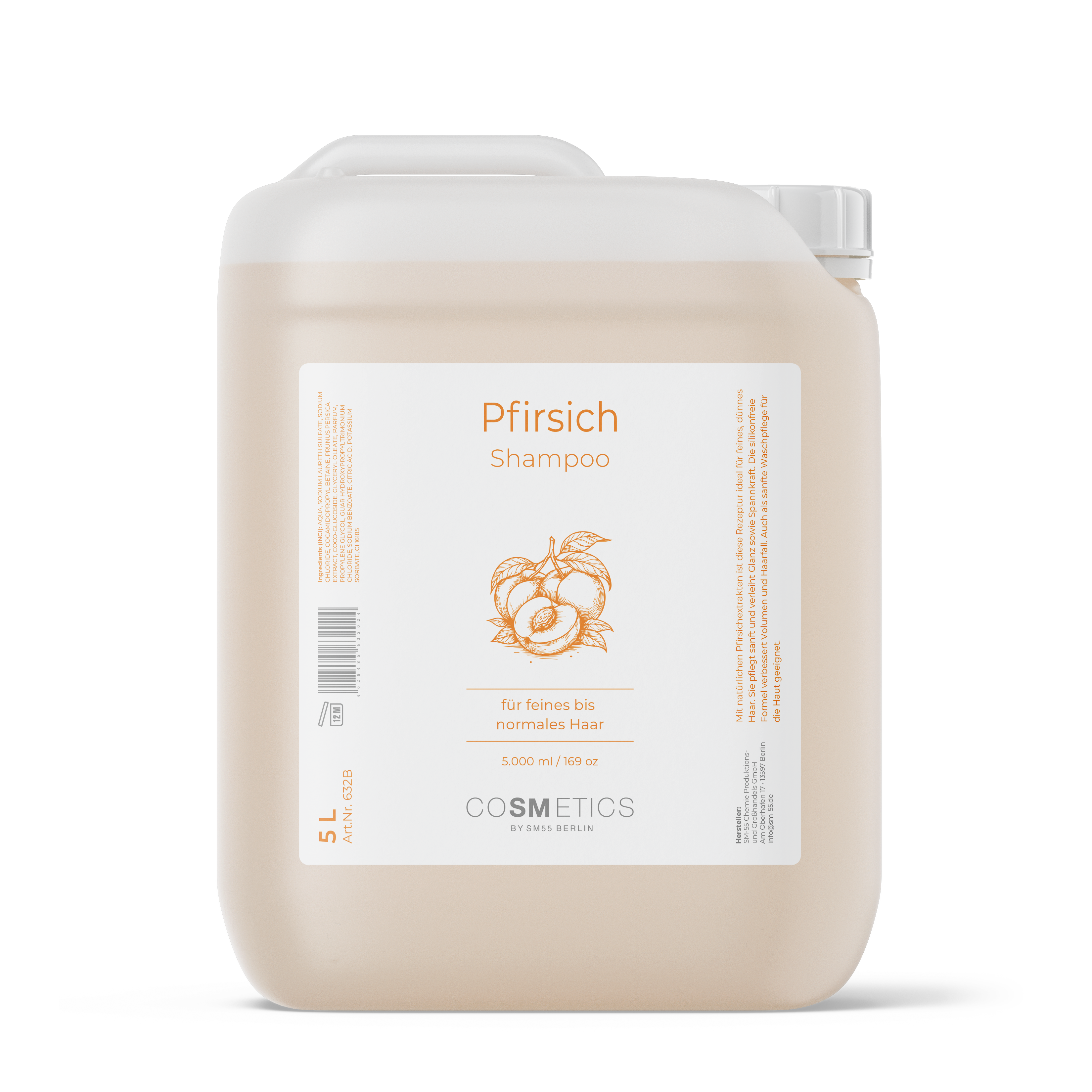 Pfirsich Shampoo 5L