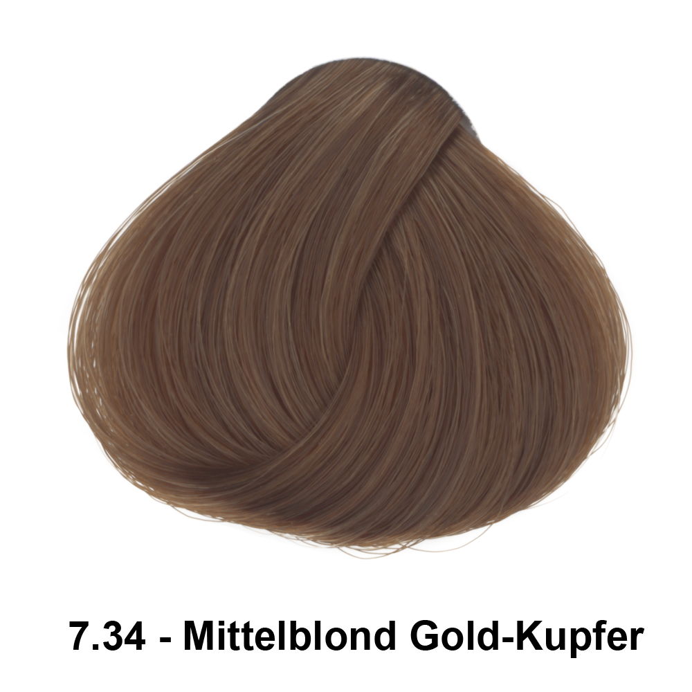 7.34 Mittelblond Gold-Kupfer