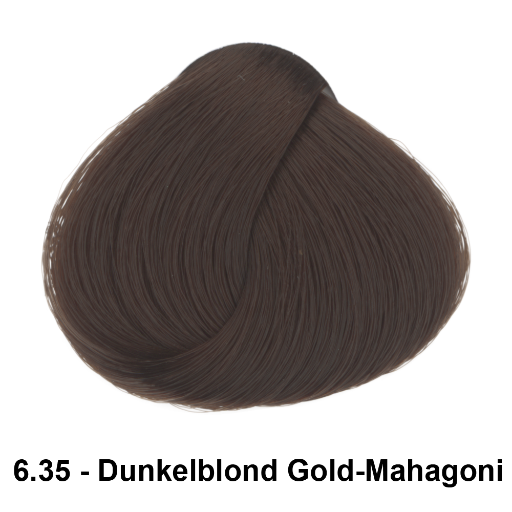 6.35 Dunkelblond Gold-Mahagoni