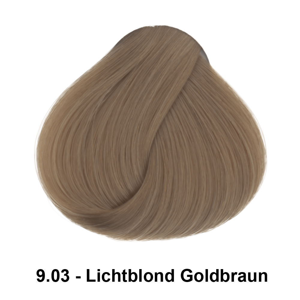 9.03 Lichtblond Goldbraun